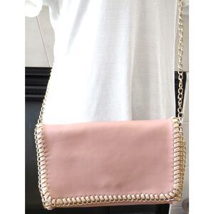 Urban Expressions Maison Whipstitch Vegan Leather Crossbody Convertible Bag NWOT